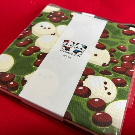 もっとラジキュー❤️新商品❤️ 15×15㌢　24山　　きなり和紙　バンド付き