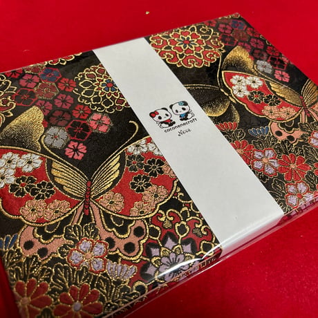 B5見開き御朱印帳  24 山　neneバンド付き