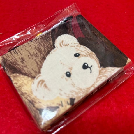ミニ御朱印帳　縦6×横8㌢　きなり和紙　24山　バンド付