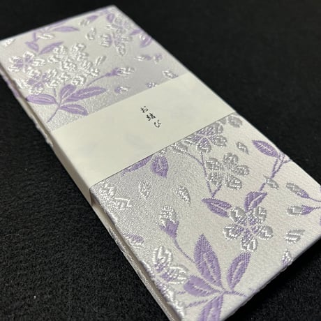 お結び帳　縦18×横8センチ　24山   白和紙