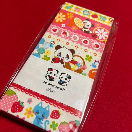 お結び帳　縦18×横8センチ　24 山  ピンク和紙