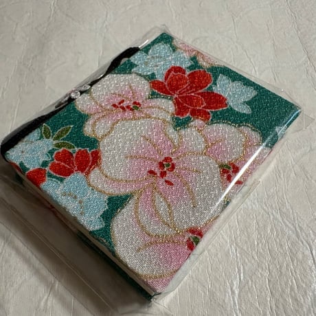 🌼ミニ御朱印帳　縦6×横8㌢ きなり和紙　24山   バンド付