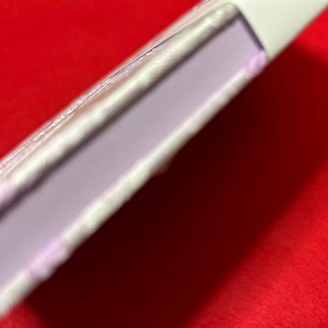 B5見開き御朱印帳  30山　藤色和紙  neneバンド付き