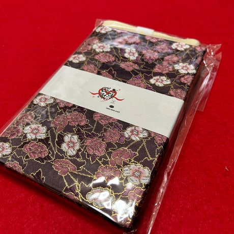 白梅和紙🩵の御朱印帳　30山　neneバンド付き