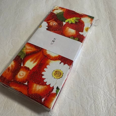 お結び帳　縦18×横8センチ　24山   白和紙