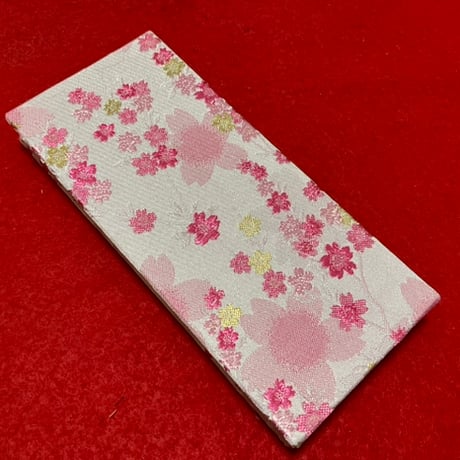 お結び帳 縦18×横8センチ　24山　きなり和紙