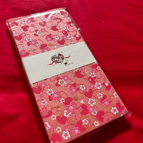 新商品🩷縦24㌢×12 　24山　きなり紙　バンド付き