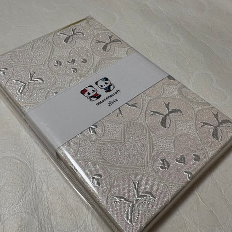 通常御朱印帳　18× 12㍉　きなり和紙　24山　バンド付き