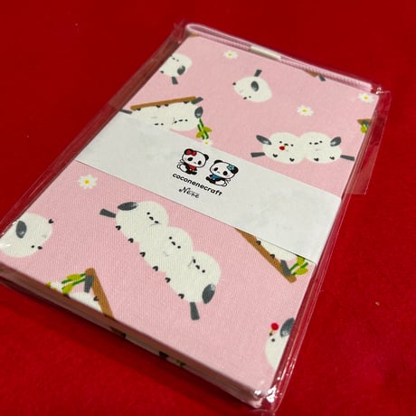 通常御朱印帳　18× 12㍉  ２４山　きなり和紙　　バンド付き