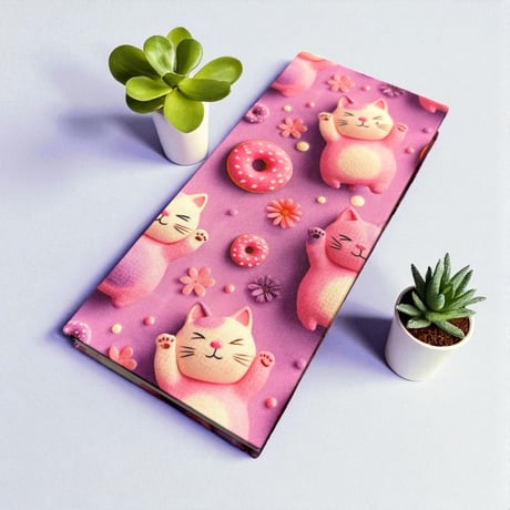 【まゆにゃん】　ステキなネモフィラ　見開き御朱印です fit=scale-down,w=1200