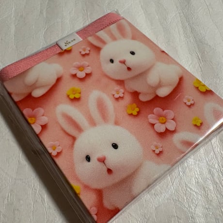 ラジキュー【大きなキューブ】12×12センチ　ピンク和紙