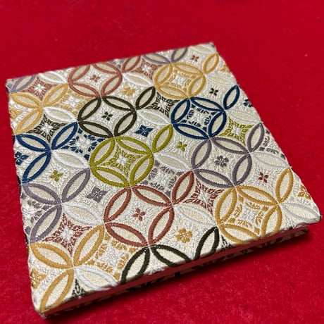 おおきなキューブ💓　12×12㌢　24山　きなり和紙または白和紙　バンド付き