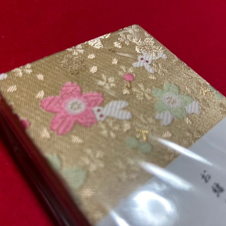 お結び帳　縦18×横8センチ　24 山  きなり和紙