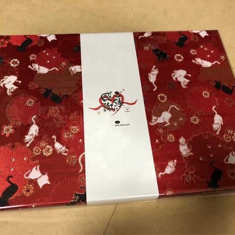 B5見開き御朱印帳  24山　チョコ　neneバンド付き