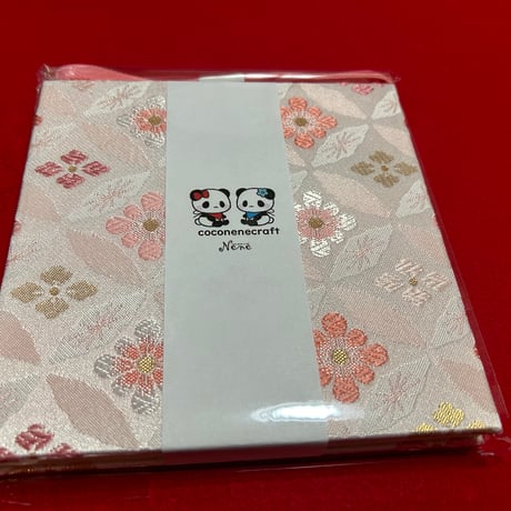 もっとラジキュー❤️新商品❤️ 15×15㌢　24山　きなり和紙　バンド付き