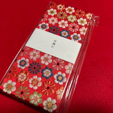 お結び帳　縦18×横8センチ　24 山  きなり和紙