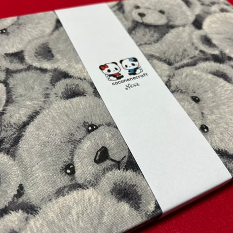 B5見開き御朱印帳  24山　きなり和紙  neneバンド付き