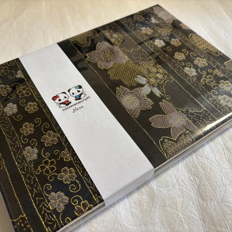 【即日発送】B5見開き御朱印帳  24山　きなり和紙  neneバンド付