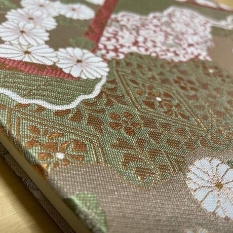 B5見開き御朱印帳   24山　きなり和紙  neneバンド付き