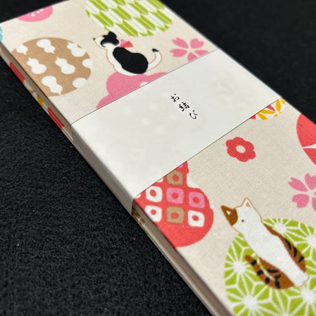 お結び帳　縦18×横8センチ　24山　きなり和紙