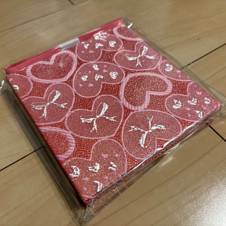 おおきなキューブ【ラジキュー】　12× 12 ㌢  24山　きなり和紙　バンド付き