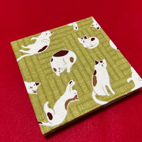 ラジキュー【大きなキューブ】12ｾﾝﾁ×12ｾﾝﾁ   24山　きなり和紙　バンド付き