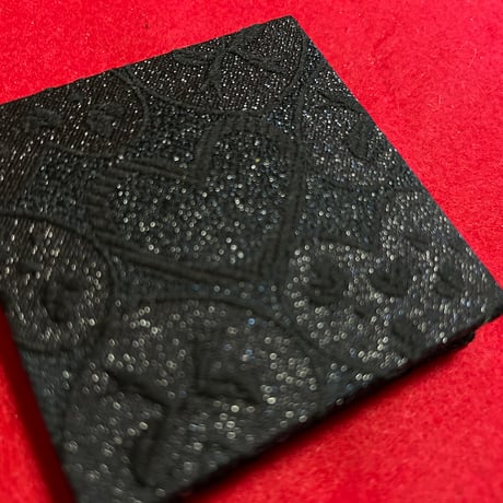 キューブ【8×8ｾﾝﾁ】　きなり和紙　24山　バンド 付き