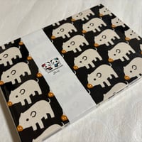 【即日発送】B5見開き御朱印帳  24山　きなり和紙  neneバンド付き