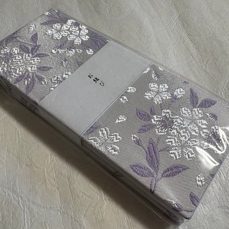 お結び帳　縦18×横8センチ　24山   白和紙