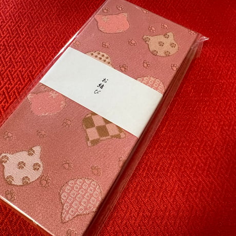 お結び帳　縦18×横8センチ　24 山   きなり和紙