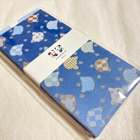 すらっと帳　縦24センチ横12センチ　きなり和紙　24山　バンド付