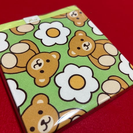 おおきなキューブ💓　12×12㌢　24山　きなり和紙　　バンド付き