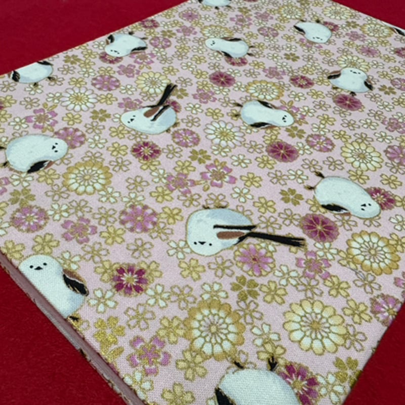 【まゆにゃん】　ステキなネモフィラ　見開き御朱印です 新商品】B5見開き御朱印帳 24山 neneバンド付き | coconenecraft