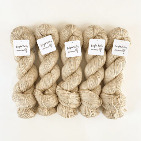 Bright Bellis Yak Silk 3カセセット手染め糸