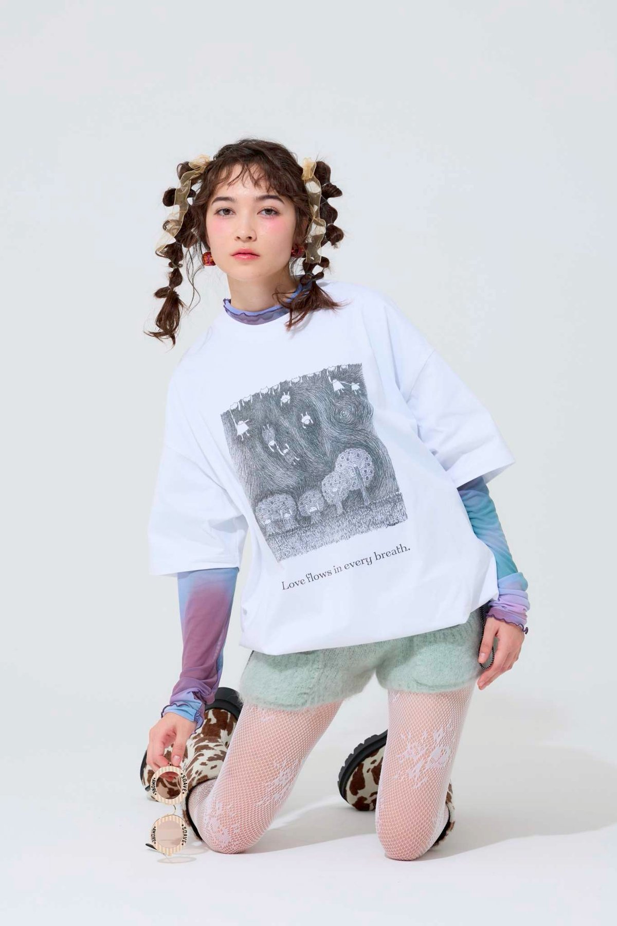 arriy様シャツアイボリー arriy様シャツアイボリー マルチwayシアーSHセット|ems excite | RETRO