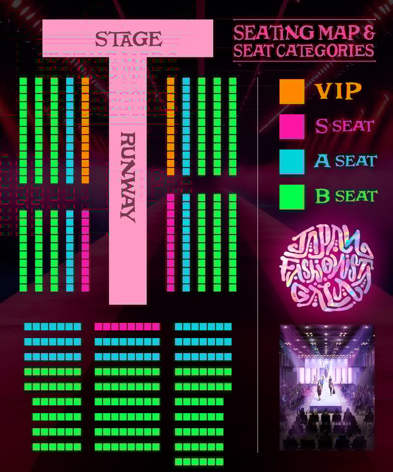 2DAYS】【B席】JAPAN FASHIONISTA GALA2026 チケット | JA