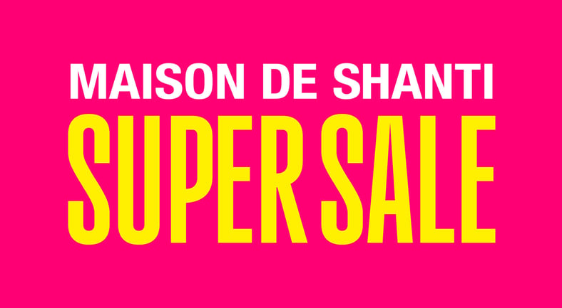 MAISON DE SHANTI スーパーセール会場