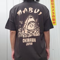 マブイくんinシャーク（スミ）左胸プリントも見てね！
