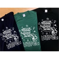NAVELxSKIPPY　PUNK NERD Tシャツ　①