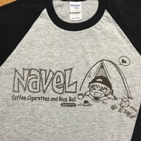 NAVEL オフィシャルブートレッグ　七分袖 ラグラン