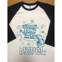 NAVELxSKIPPY  PUNK NERD ③　七分袖 ラグラン