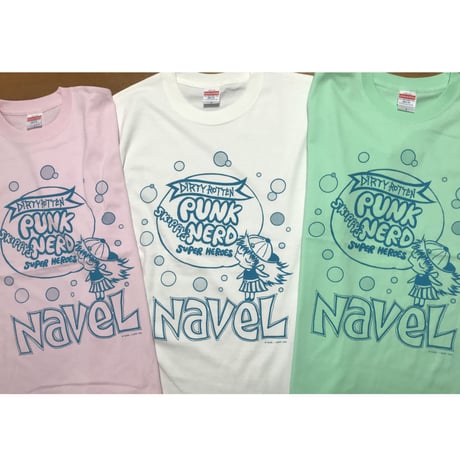 NAVELxSKIPPY　PUNK NERD Tシャツ　②