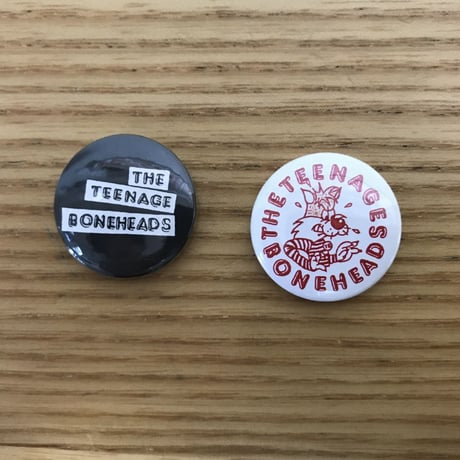 TEENAGE BONEHEADS バッジ2個セット