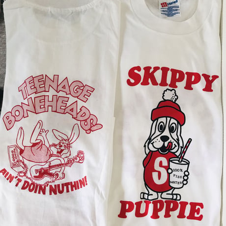 SKIPPY +TEENAGE BONEHDADS コラボTシャツ