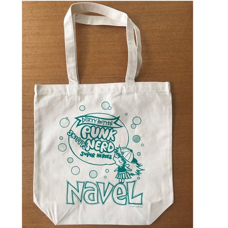 NAVELxSKIPPY　トートバッグ　ナチュラル　Mサイズ