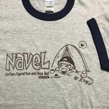 NAVEL オフィシャルブートレッグ　リンガーTシャツ②
