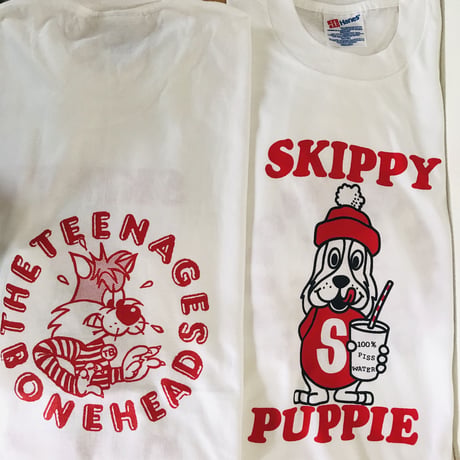 SKIPPY +TEENAGE BONEHDADS コラボTシャツ