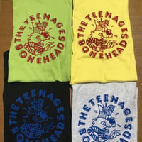 TEENAGE BONEHEADS  Tシャツ ネコ