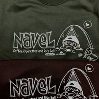 NAVEL　オフィシャルブートレッグ　Tシャツ③ ロゴ左 SKIPPYロゴ有