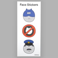 Face Sticker E